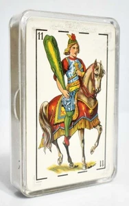 Baraja Española de 40 naipes. Fournier. Publicidad Lotería Nacional (roja) - Picture 1 of 2