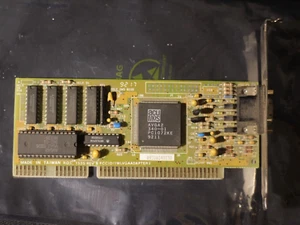 ACUMOS AVGA2 16 BIT ISA VGA VIDEO GRAPHICS CARD 512 kbyte RAM 340-01 PC1072KE - Picture 1 of 5