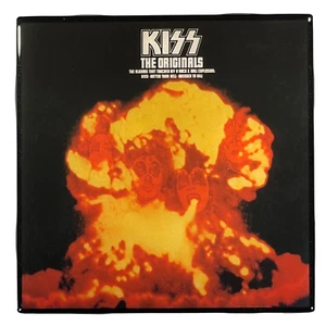 KISS The Originals COASTER Custom Ceramic Tile Barware Cork Album Cover Art - Picture 1 of 4