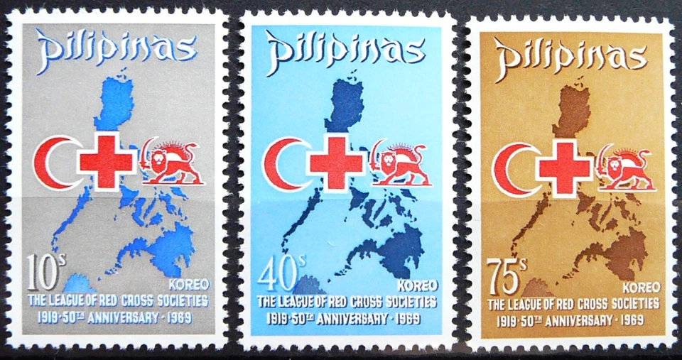 Philippines stamps - Red Cross_1969 - MNH. - Image 1 of 1