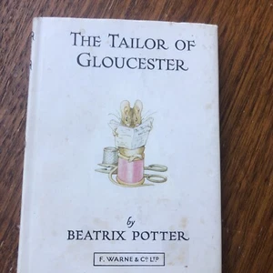 The Tailor of Gloucester by Beatrix Potter Hardcover vintage book - Picture 1 of 14