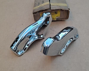 42 DeSoto Deluxe Custom S10 NORS 1942 JUEGO DE PROTECCIÓN DE PARACHOQUES TRASERO - Imagen 1 de 3