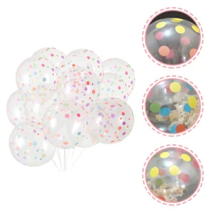 50 Palloncini a Punti in Lattice Colorati Decorazioni Natalizie Accessori per Feste - Foto 1 di 10