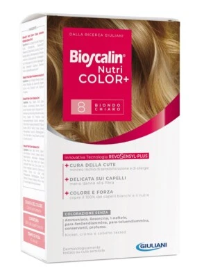 GIULIANI SPA Bioscalin® NutriColor+ 8 Biondo Chiaro Giuliani 1 Kit