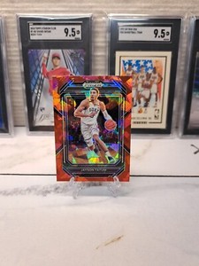 2023 Panini Prizm Draft Picks #51 Jayson Tatum Red Ice Prizm