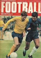 CHARLES BUCHAN'S FOOTBALL MONTHLY MAGAZINE 1969 FEB - COLIN STEIN. BOBBY SAXTON