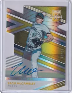 2020 Panini Elite Extra Edition 11/24 Zach McCambley #75 Auto - Picture 1 of 2