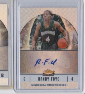 RANDY FOYE 06-07 TOPPS FEINSTER HANDSIGNIERTER ROOKIE REFRAKTOR - HOLEN SIE SICH DIESE KARTE NOCH HEUTE! - Bild 1 von 21