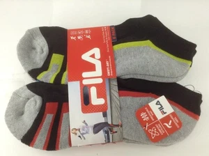 Women's FILA Brand Gray Colors Athletic Socks - 6 Pack - $36 MSRP - 30% off - Picture 1 of 2