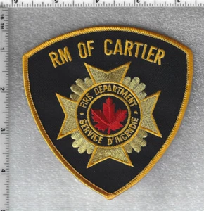 Ländliche Gemeinde Cartier Feuerwehr (Manitoba, Kanada) Schulteraufnäher - Bild 1 von 1