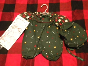 1991 Vintage Daisy Kingdom Baby Scootles 12" Vinyl outfit Christmas tree NEW - Picture 1 of 1