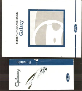 Manual de instrucciones alemán FORD Galaxy (edición 3/1997)-5 + resumen - Imagen 1 de 1