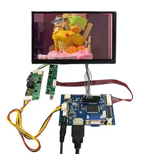 H-D VGA AV Control Board 40 pins and 7" 1280×800 N070ICG-L21 IPS LCD Screen - Afbeelding 1 van 5