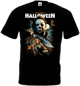 Halloween v.24 Camiseta Negro Póster Película Todas las Tallas S-5XL - Imagen 1 de 3