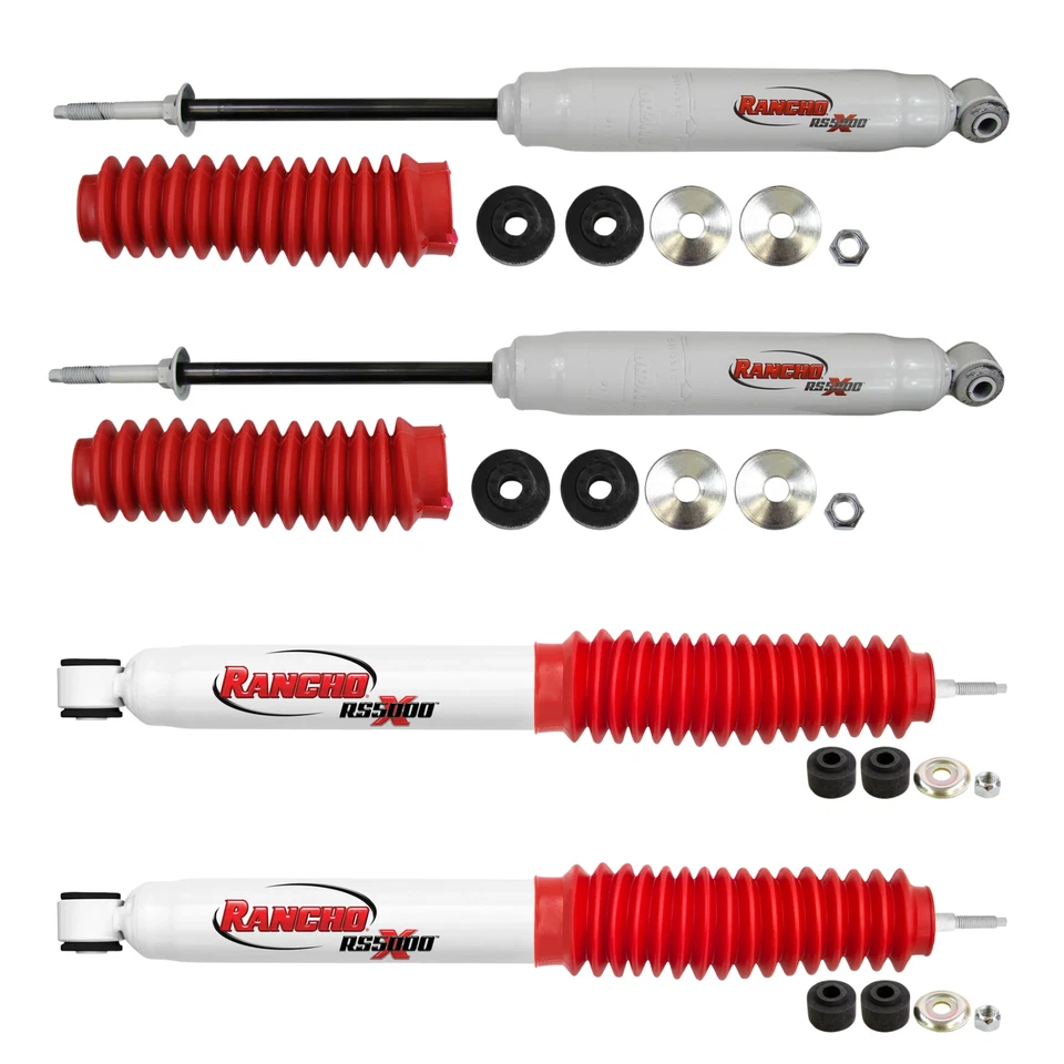 Rancho RS5000X Front And Rear Shocks | Fits 2001-2006 Chevrolet Silverado 1500HD - Image 1 of 1