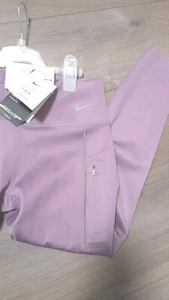 Neu Nike Go Sporthose Trainingshose Nike Leggings mit Etikett Größe L 40 Lila - Bild 1 von 5