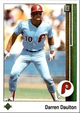 1989 Upper Deck Darren Daulton Philadelphia Phillies #448