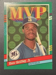 1991 Donruss #392 Ken Griffey Jr. - MVP - Seattle Mariners - Picture 1 of 2