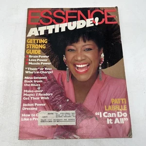 Vintage Fashion Magazine Book Essence Today's Black Woman Patti Labelle Oct 1985 - Picture 1 of 5