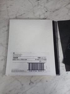 3M Brand 10459 Sanding Screen Sheets 483W 100 Grade 9" x 11" 25 count pack - Picture 1 of 2