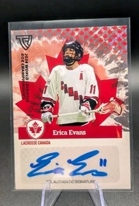 2024 TFL World Box Lacrosse Championships - ERICA EVANS - TIE DYE Autogrammkarte - Bild 1 von 2