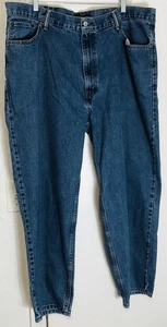 Levis 560 Herren Straight Leg Jeans Größe 42x30 Blau Denim Baumwolle Freizeit High Rise - Bild 1 von 13
