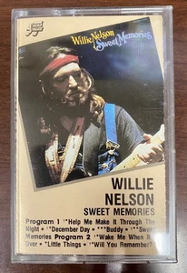 Willie Nelson - Sweet Memories - 1987 Cassette Tape - Picture 1 of 2