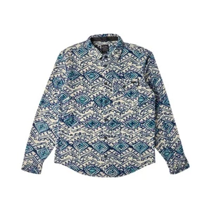 Billabong Kids Furnace Long Sleeve Flannel Shirt Collared Smart Casual Pattered - Picture 1 of 1