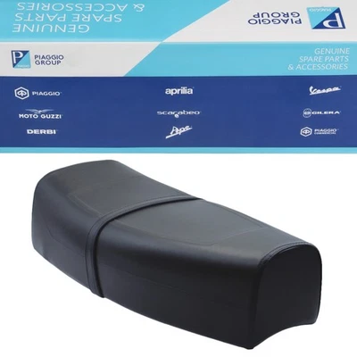 Original Piaggio Sitzbank Sitz für Vespa PX Lusso 80 125 150 200 ccm Chrombügel - Bild 1 von 4