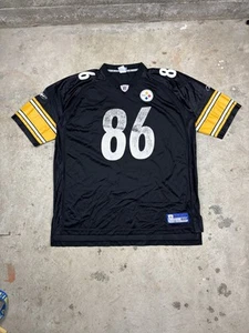 Hines Ward #86 Reebok NFL Equipment Pittsburgh Steelers Football Jersey - Sz XXL - Picture 1 of 6