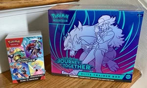 Pokemon Journey Together 1- Elite Trainer Box + 1- Booster Bundle Lot TCG New - Picture 1 of 2