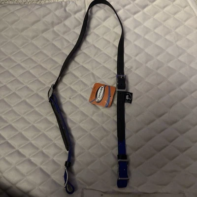 Brida para caballo Biothane - azul y negra nueva con etiquetas Foto 1 de 3