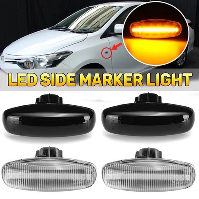 NEW LED Side Marker Turn Signal Light For 2014-2019 Toyota Vios Yaris Sedan - Image 1 of 4