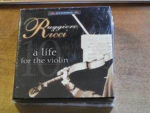 RUGGIERO RICCI A LIFE FOR THE VIOLIN (CD 10 DISC SET) BRAND NEW - Picture 1 of 2