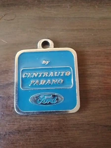1990s FORD DEALER ITALY MODENA , old medal , keychain FORD DEALER MODENA - Picture 1 of 2