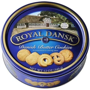 Royal Dansk Danish Cookie Selection, No Preservatives or Coloring Added, 12 Ounc - Picture 1 of 7