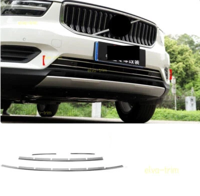 Parachoques delantero de acero para Volvo XC40 recarga 2022-23 rejilla inferior rejilla 4 un. Foto 1 de 4