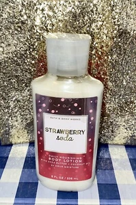 Bath & Body Works STRAWBERRY SODA SMOOTH BODY LOTION 8 fl oz New FREE SHIPPING - Picture 1 of 2