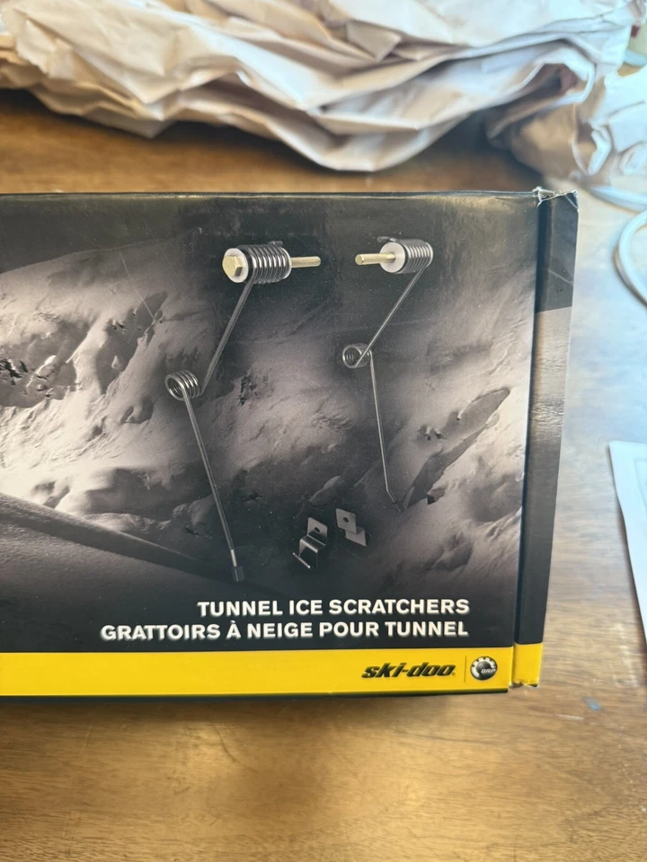 Ski-Doo OEM TUNNEL ICE SCRATCHERS KIT 860202288 - Image 1 of 4