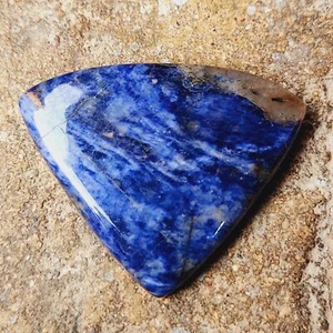 Natural SODALITE BLUE 72 Cts Fancy Shape Gemstones Cabochon flatback Loose f813 - Picture 1 of 6