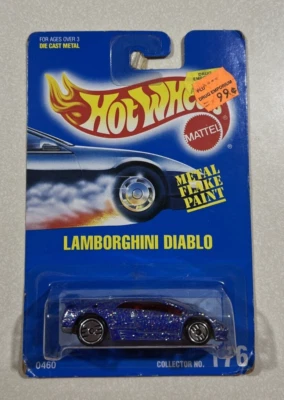 Lamborghini Diablo 1991 pintura en escamas de metal Hot Wheels Foto 1 de 2