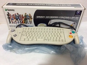 Nintendo GameCube Sammy Keyboard Controller SMY-1901PO White Boxed - Picture 1 of 18