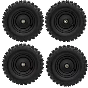 2/4pcs 4.10-6 Front Tire Wheel Rim Assembly for Go Kart Scooter E-Bike Mower ATV - Picture 1 of 12
