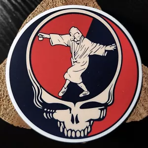 Pegatinas de vinilo de 3” Grateful Dead Stealie The Dude Big Lebowski 💀 Roba tu cara - Imagen 1 de 3