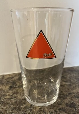 Classic BASS ALE pint glass - beer bitter pub bar man cave in VGC - Image 1 of 2