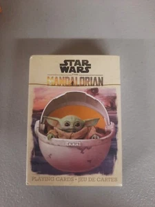DISNEY STAR WARS THE MANDALORIAN PLAYING CARDS DECK OF 52 PLAYING CARDS - Picture 1 of 3