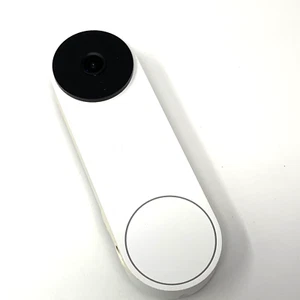 Google Nest Doorbell Wired (2nd Gen) - Snow GA02767 Tested READ - DOORBELL ONLY - Picture 1 of 12