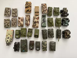 Vintage Micro Machines Fakies mixed bundle Galoob Military Tank Truck Army 1990s - Foto 1 di 22