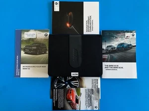 2016 BMW (F85 Chassis) X5 M X5M Owners Manual + Operator Books Set + OEM M Case - Picture 1 of 10