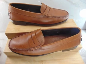 Mocasines TOD’S Driver’s CUERO GRANO BRONCEADO Penny EURO 38,5 M ¡PRECIO DE VENTA $695,00! - Imagen 1 de 8